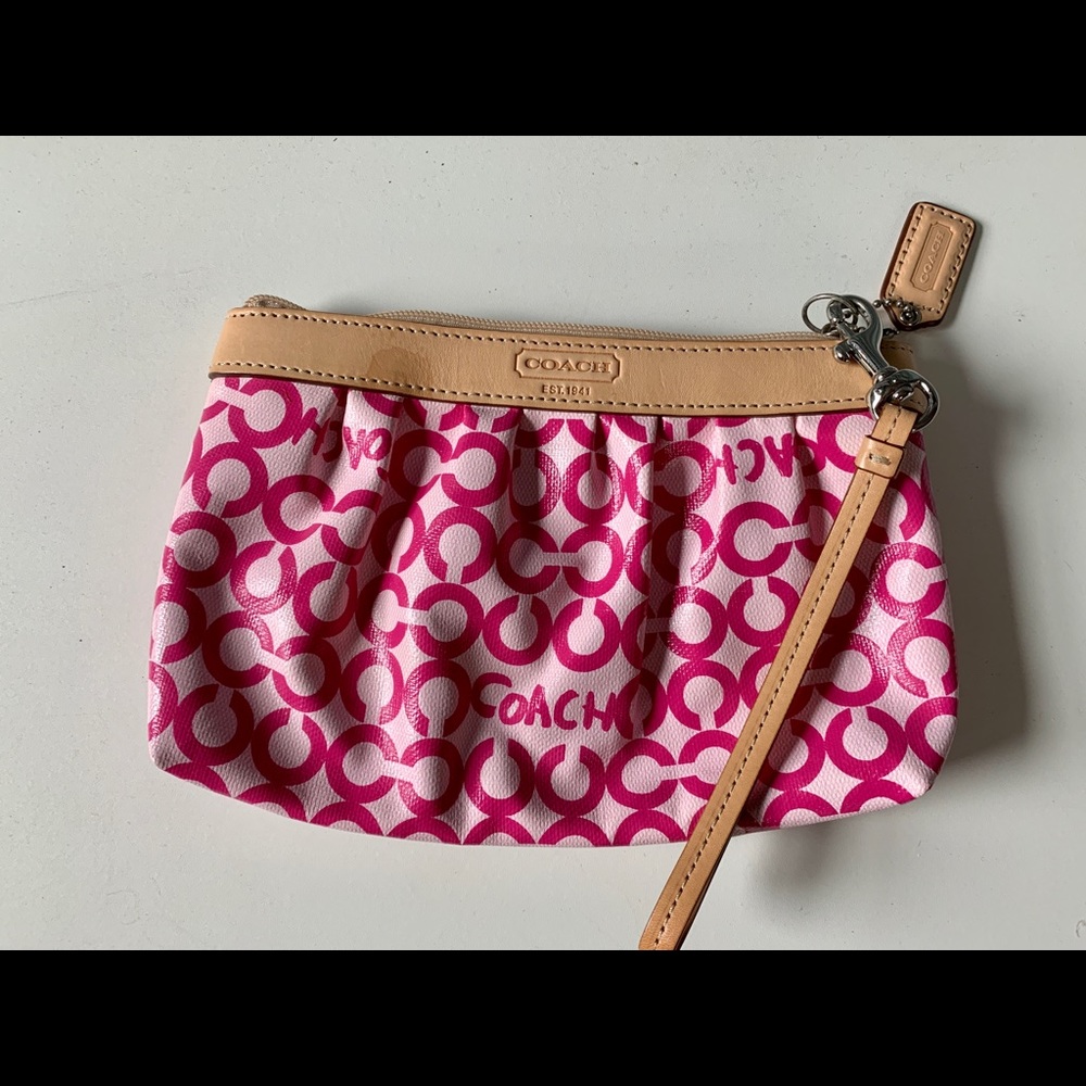 Coach wristlet